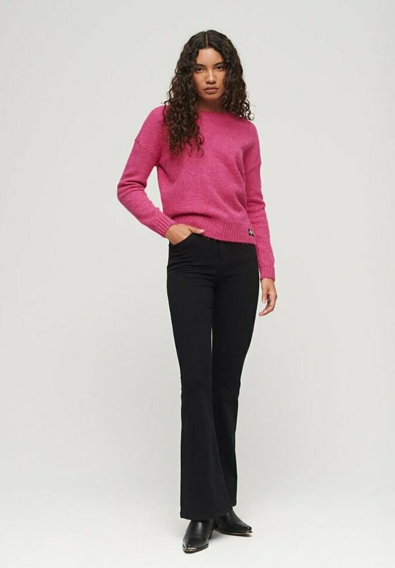 

Свитшот Superdry ESSENTIAL CREW NECK, пыльный малиновый, Красный