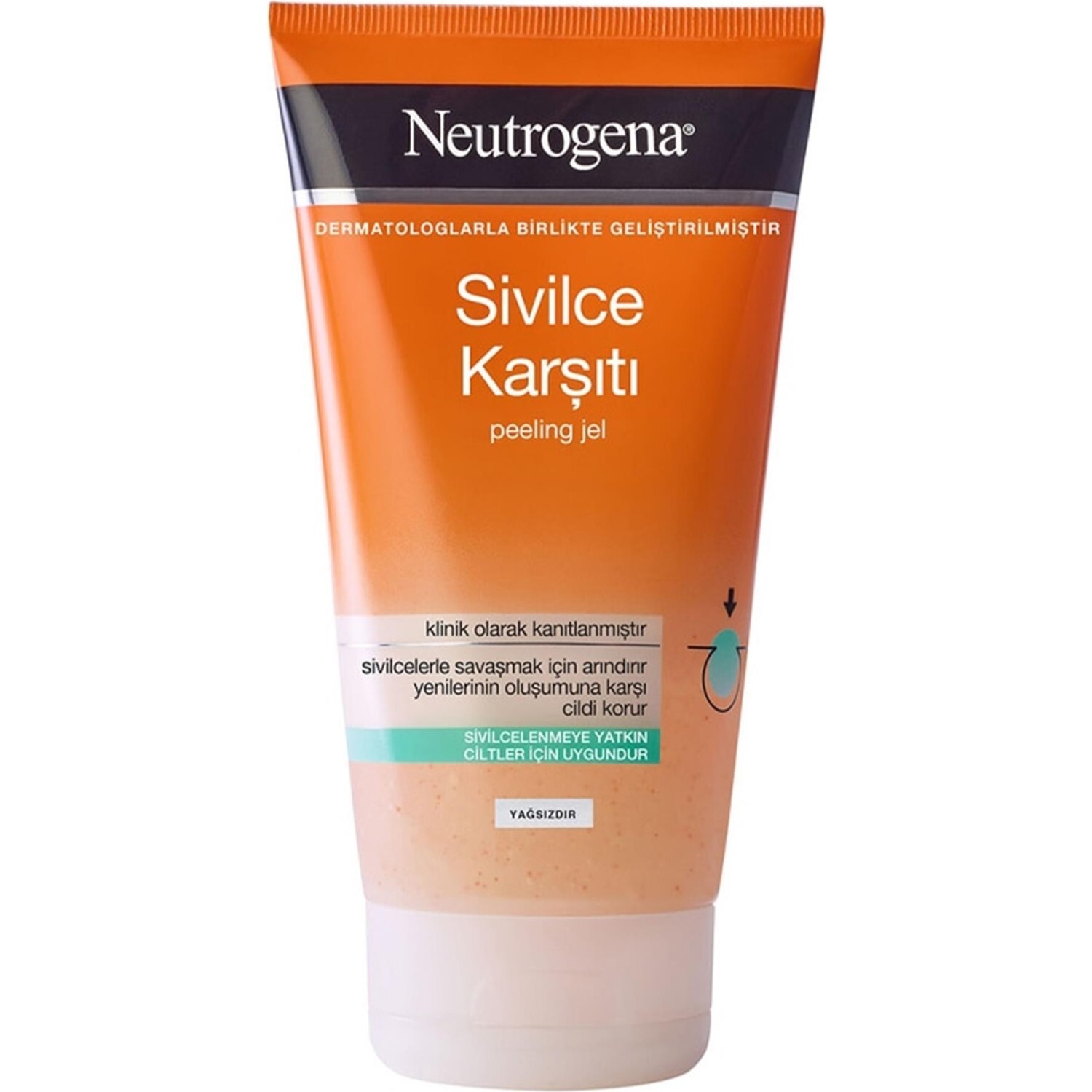 

Neutrogena Отшелушивающий очищающий гель для лица 150 мл