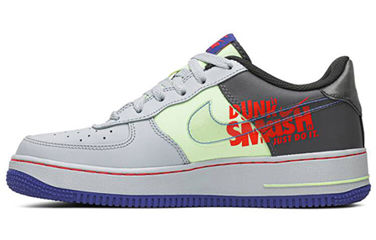 

Nike Air Force 1 Low GS 'Dunk It' Pure Platinum/Rush Violet