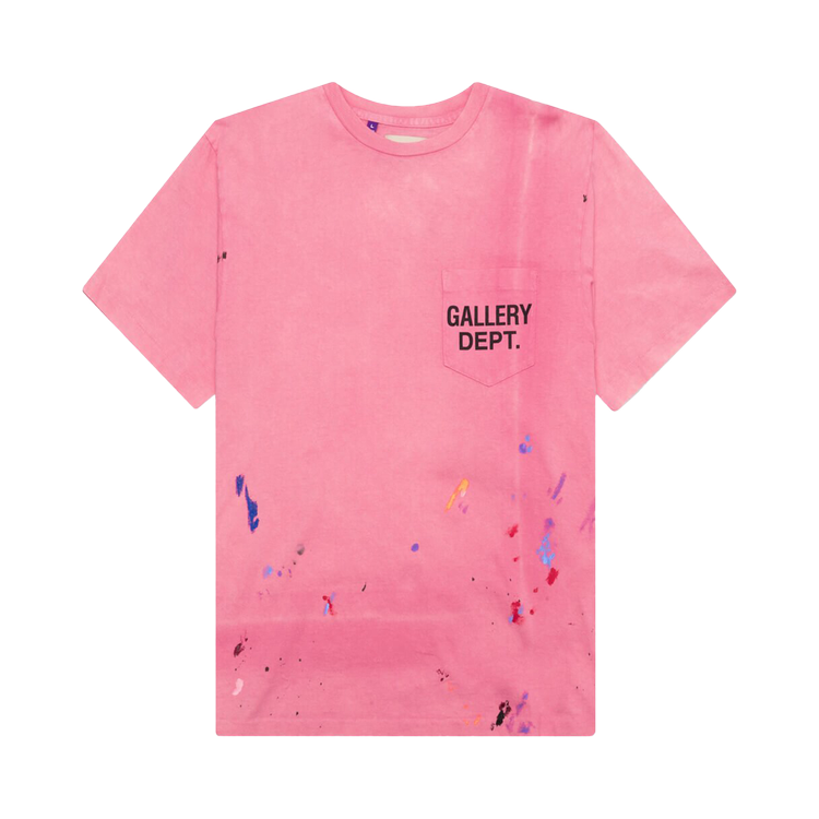 Футболка Gallery Dept. Vintage Logo Painted 'Salmon', розовый футболка gallery dept vintage logo painted красный
