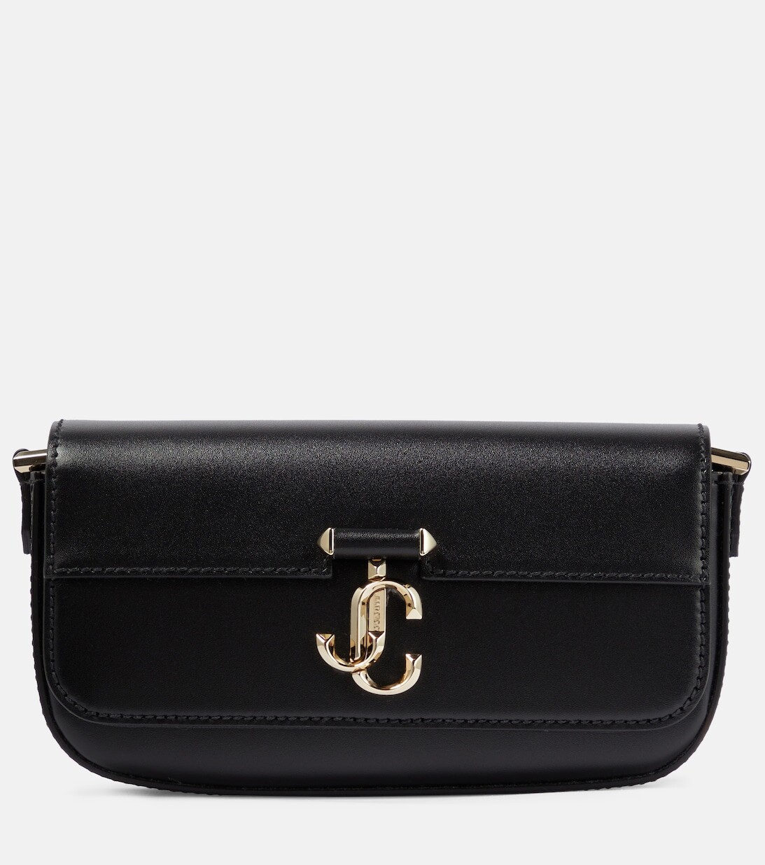 

Кожаная сумка через плечо Avenue Mini Jimmy Choo, черный
