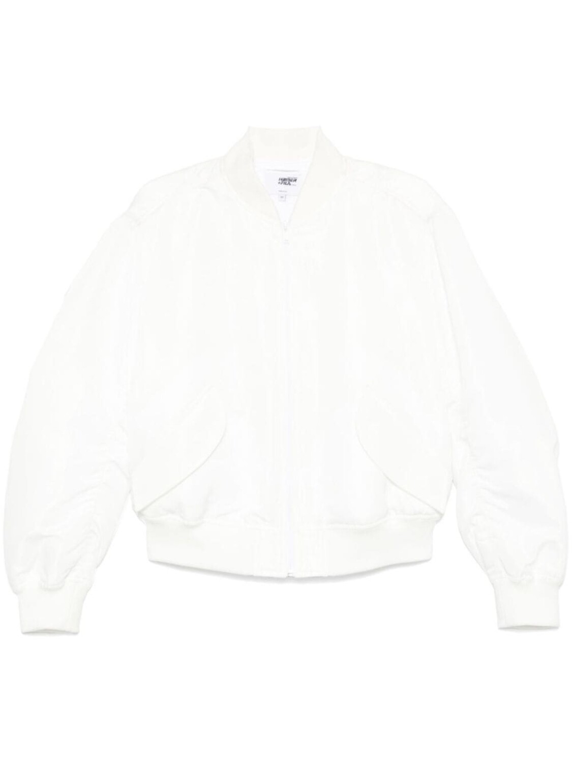 

Haider Ackermann бомбер с логотипом из коллаборации с Fila, белый