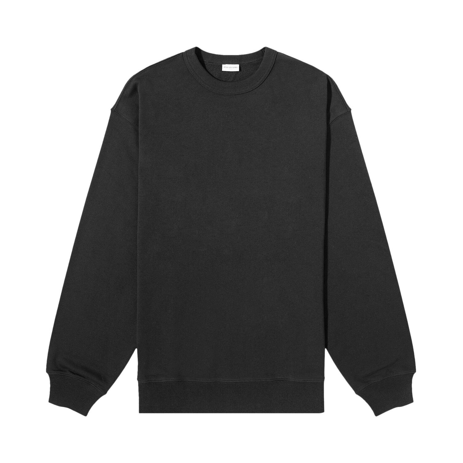 

Базовый свитшот оверсайз Dries Van Noten, цвет Черный