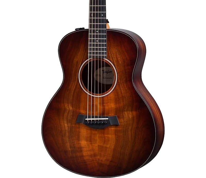 

Акустическая гитара Taylor GS Mini-e Koa Plus Shaded Edgeburst w/Aerocase