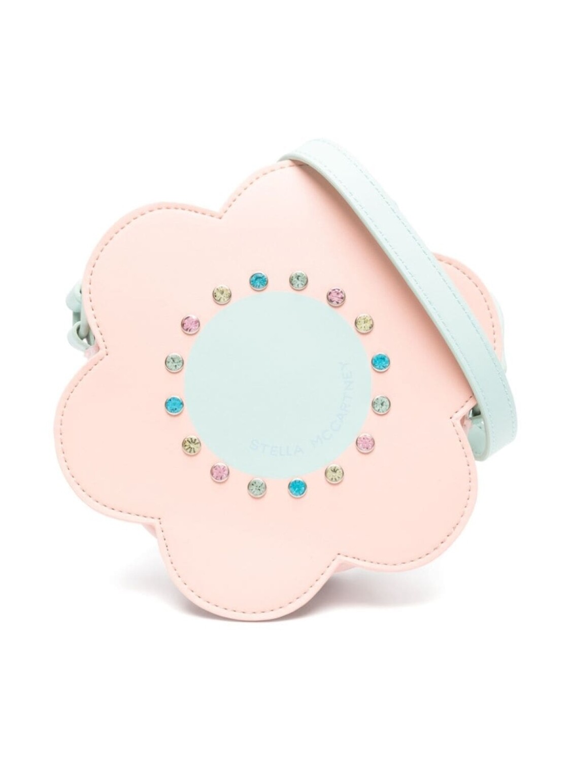 

Stella McCartney Kids сумка через плечо в форме цветка, розовый