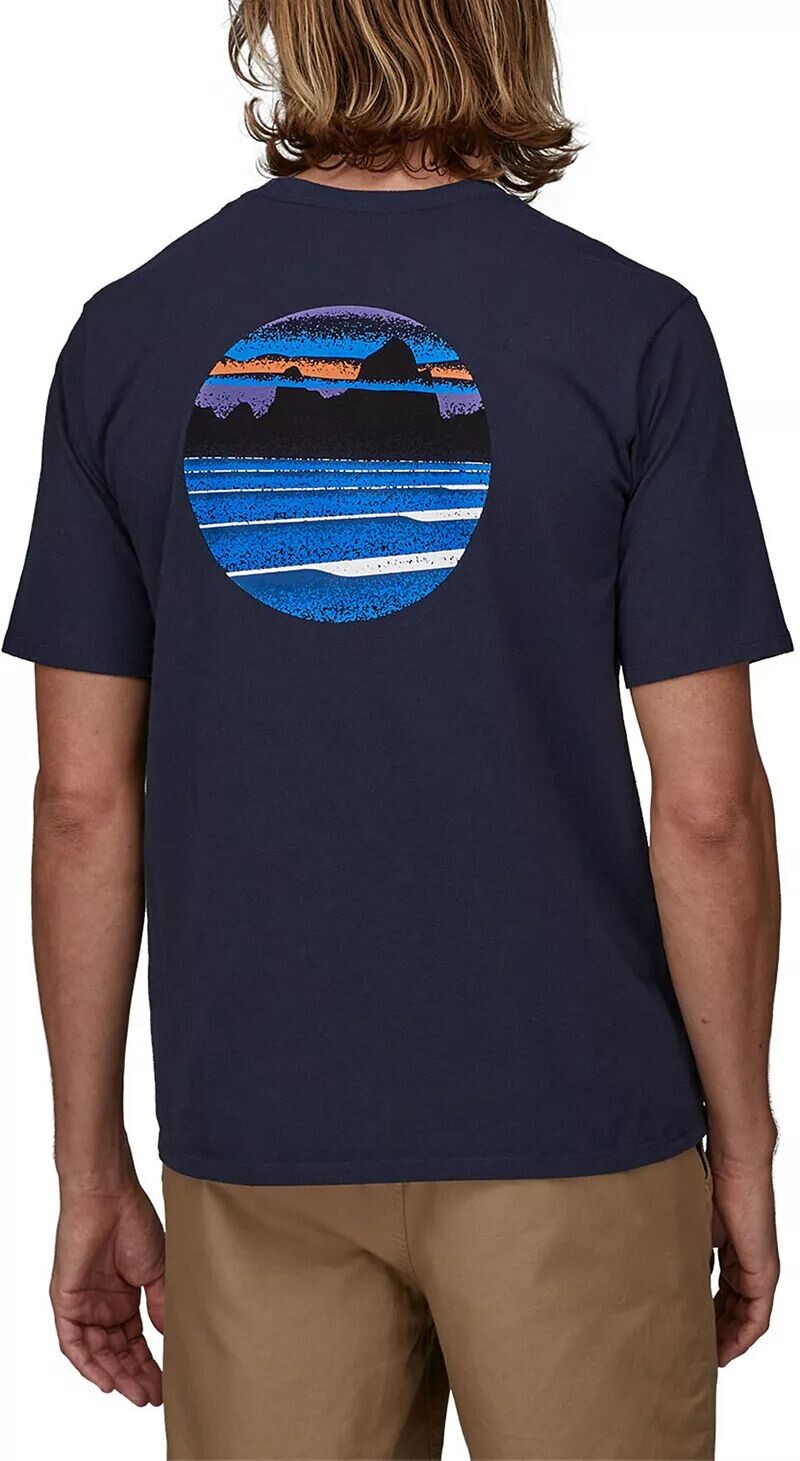 

Мужская футболка Patagonia Skyline Stencil Responsibili