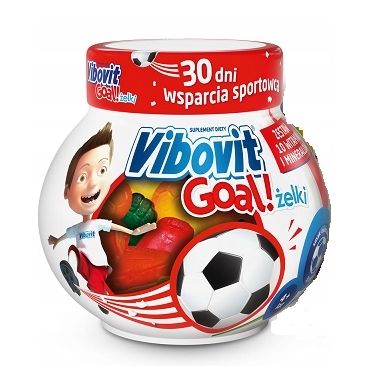 Витаминные желе Vibovit Goal Żelki, 30 шт витамин с 2000мг цинк 25мг activlab порошок 500г l аскорбиновая кислота для иммунитета кожи лица