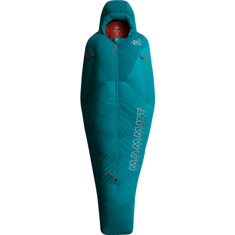 

Женский спальный мешок Protect Down -21C Mammut, бирюзовый