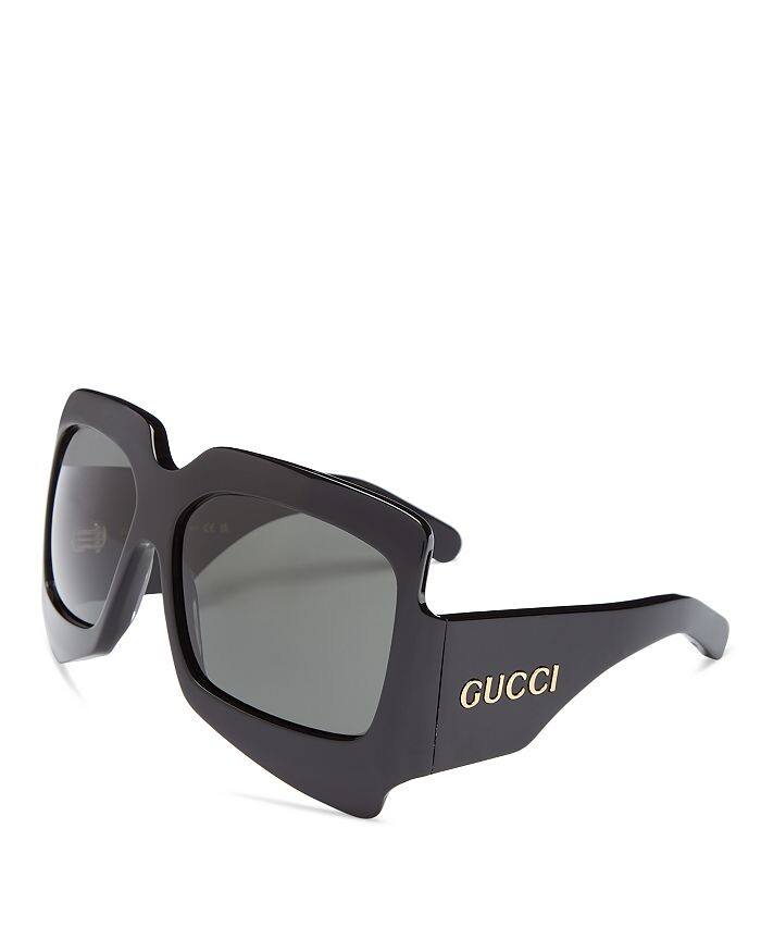 

Квадратные солнцезащитные очки, 65 мм Gucci