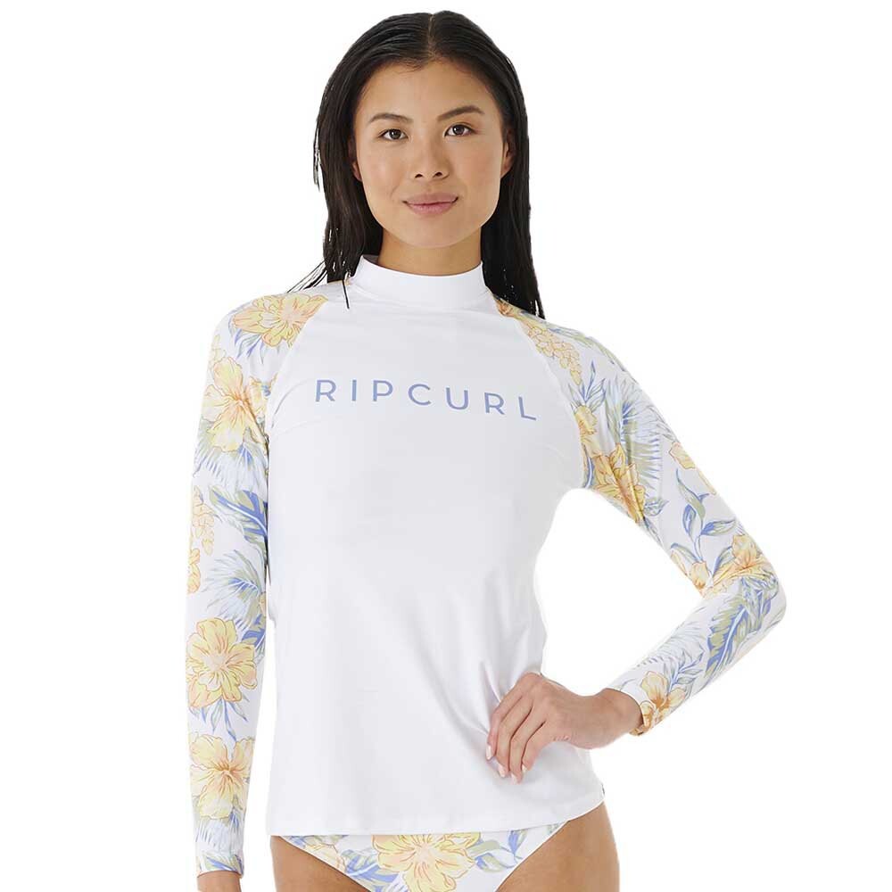 

Футболка с длинным рукавом Rip Curl Always Summer UPF 50+ UV, белый
