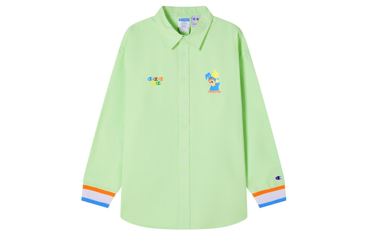 

Melting Sadness X Melting Sadness Рубашка с одноименным названием серии унисекс Champion, кремовый