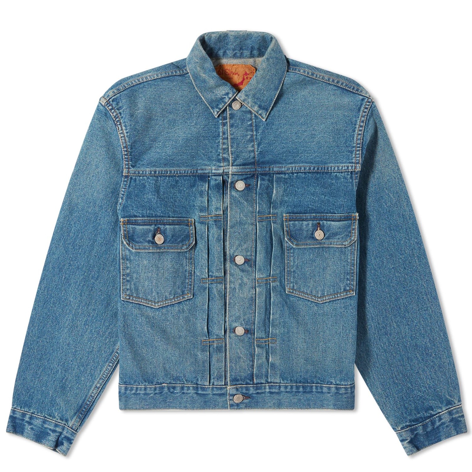 

Куртка Orslow 1950 Selvedge Denim, цвет Used