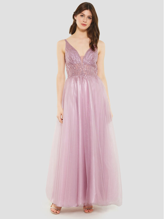 цена Вечернее платье стандартного кроя Swing, розовый