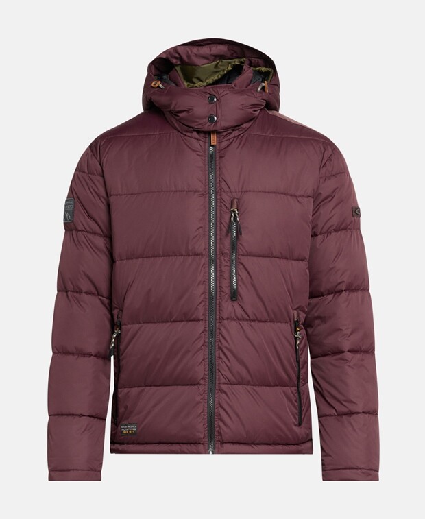 

Стеганая куртка Camel Active, вишнево-красный