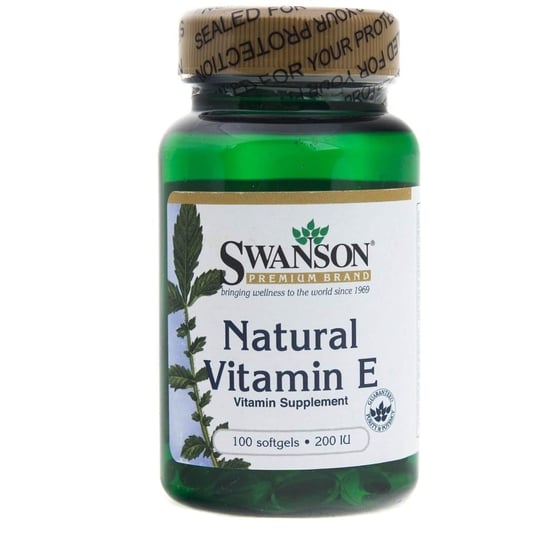 Swanson, Натуральный витамин Е 200 МЕ, 100 капсул solgar натуральный витамин е 200 ме 100 капсул