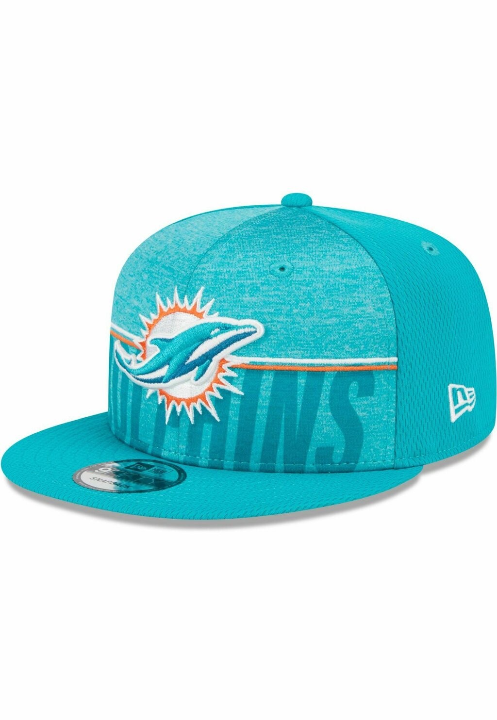 

Бейсболка 9FIFTY TRAINING MIAMI DOLPHINS New Era, цвет turquoise/white/orange
