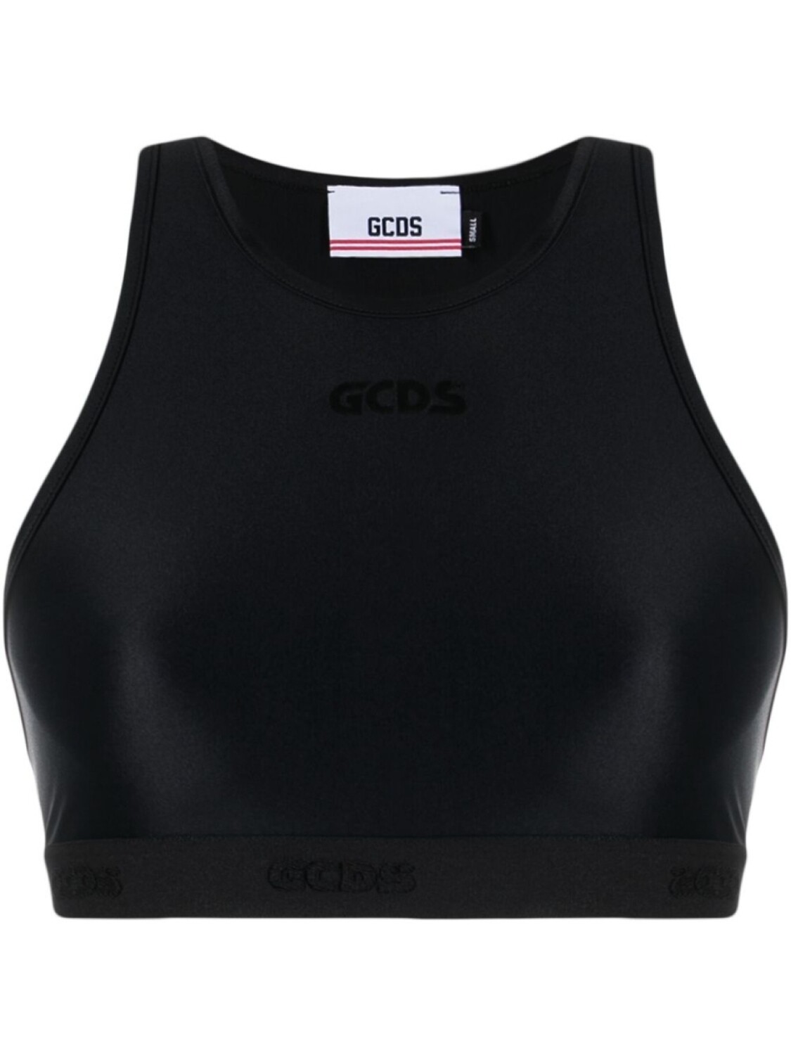 

GCDS топ с логотипом, черный