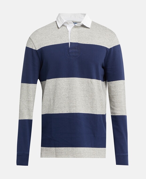 

Рубашка-поло с длинными рукавами Polo Ralph Lauren, темно-синий