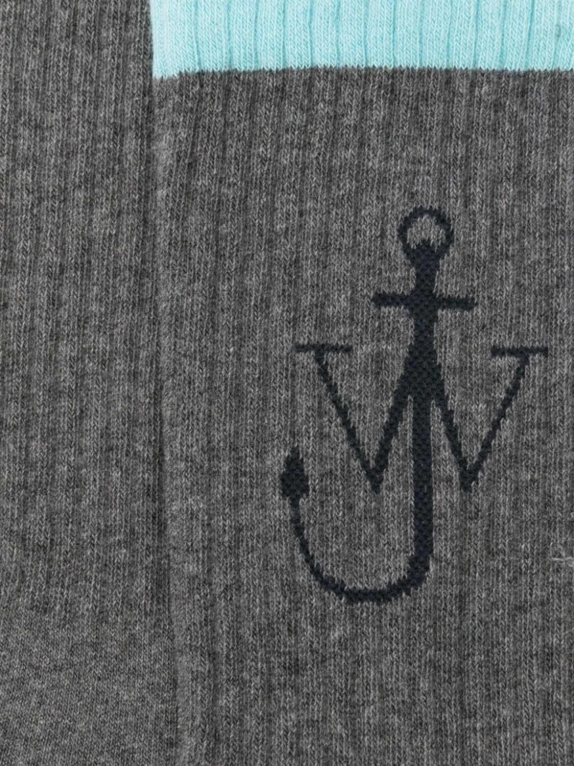 

JW Anderson носки с логотипом, серый