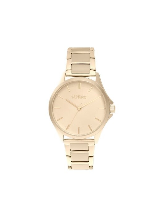 

Кварцевые часы S.Oliver, золотой