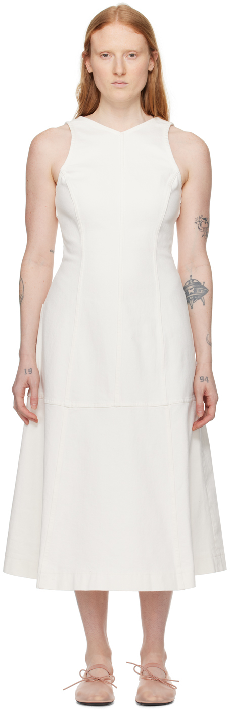 Джинсовое платье миди Off-White White Label Arlet Proenza Schouler