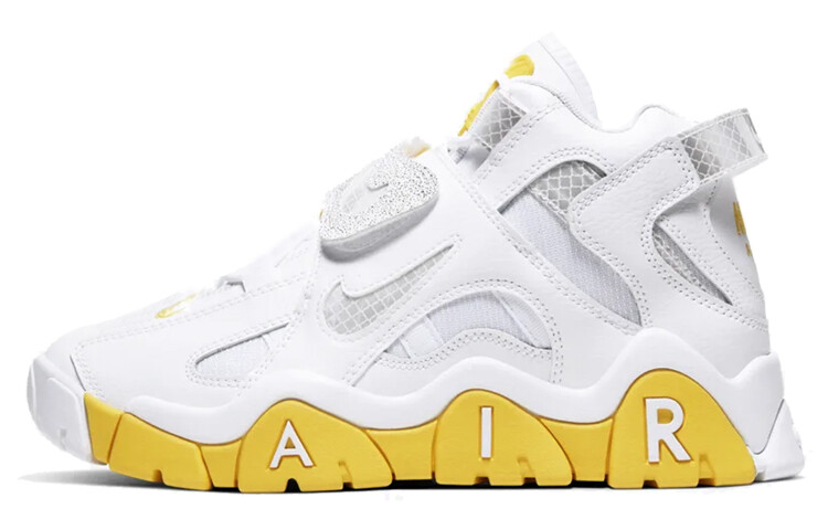 

Nike Air Barrage Mid Белый Хром Желтый (W)