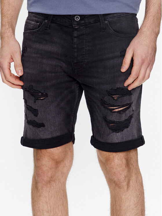 

Джинсовые шорты стандартного кроя Jack&Jones, черный
