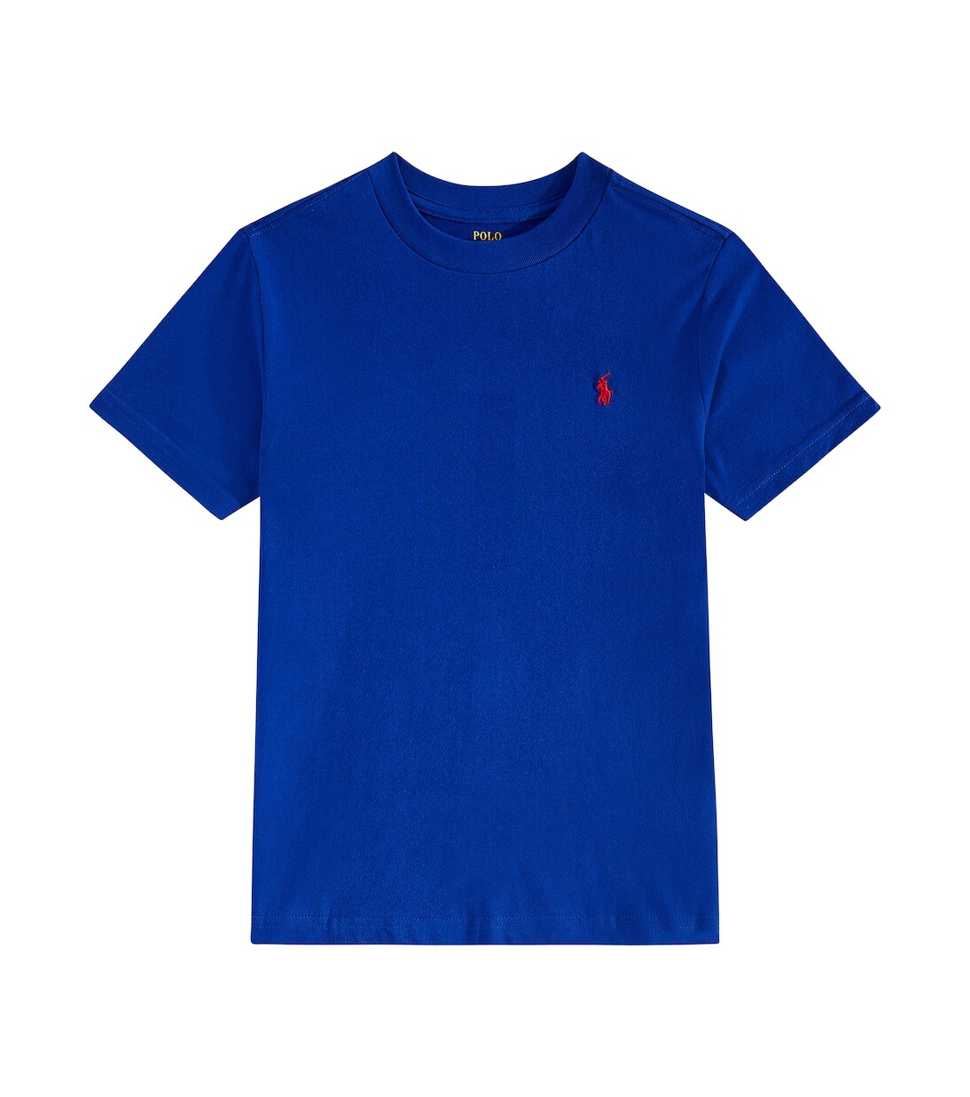 

Хлопковая футболка Polo Ralph Lauren, синий