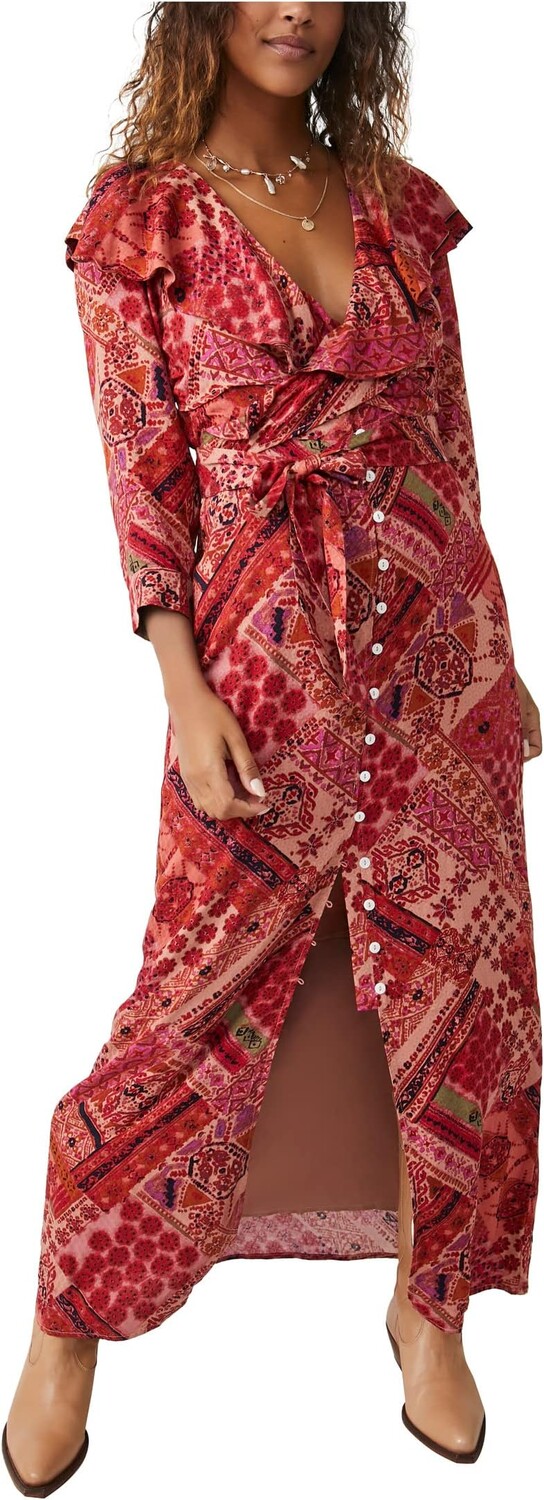

Платье Леннона Free People, цвет Primrose Combo