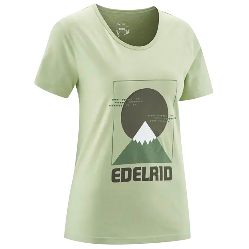 Женская футболка Highball V Edelrid, зеленый