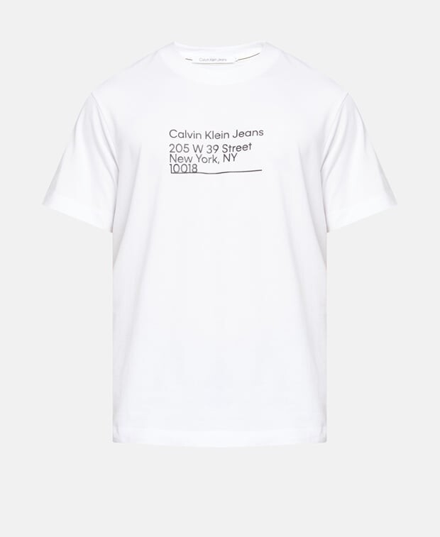 

Футболка Calvin Klein Jeans, белый