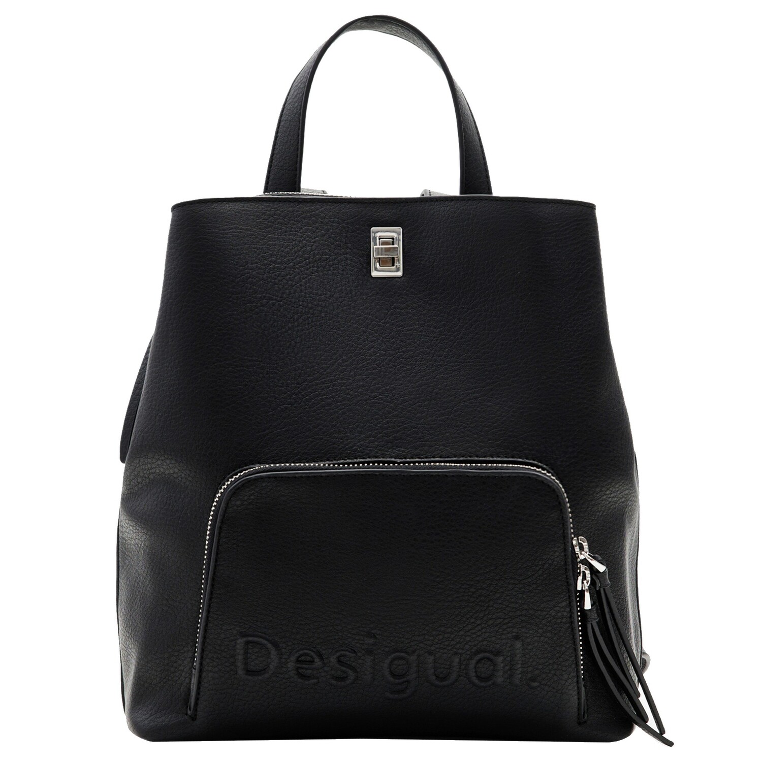 

Рюкзак Desigual Half Logo 24 Sumy Mini 29.5 cm, черный
