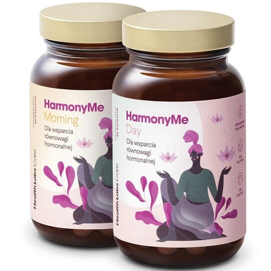 

Набор HarmonyMe для поддержки гормонального баланса HarmonyMe Morning 60 капсул + HarmonyMe Day 60 капсул Health Labs Care