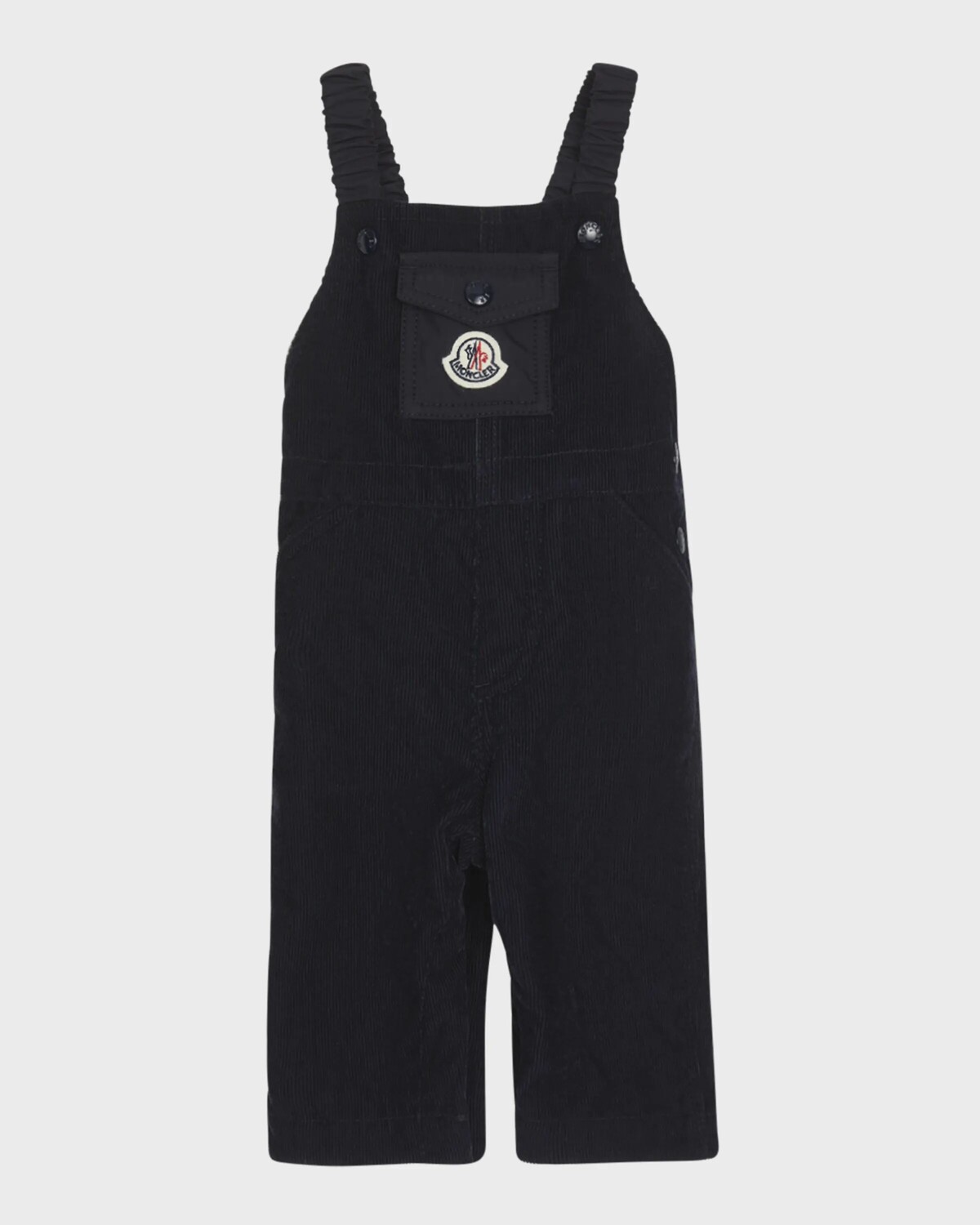 

Вельветовый комбинезон для мальчика с логотипом Bell, размер 3M-3 Moncler, темно-синий