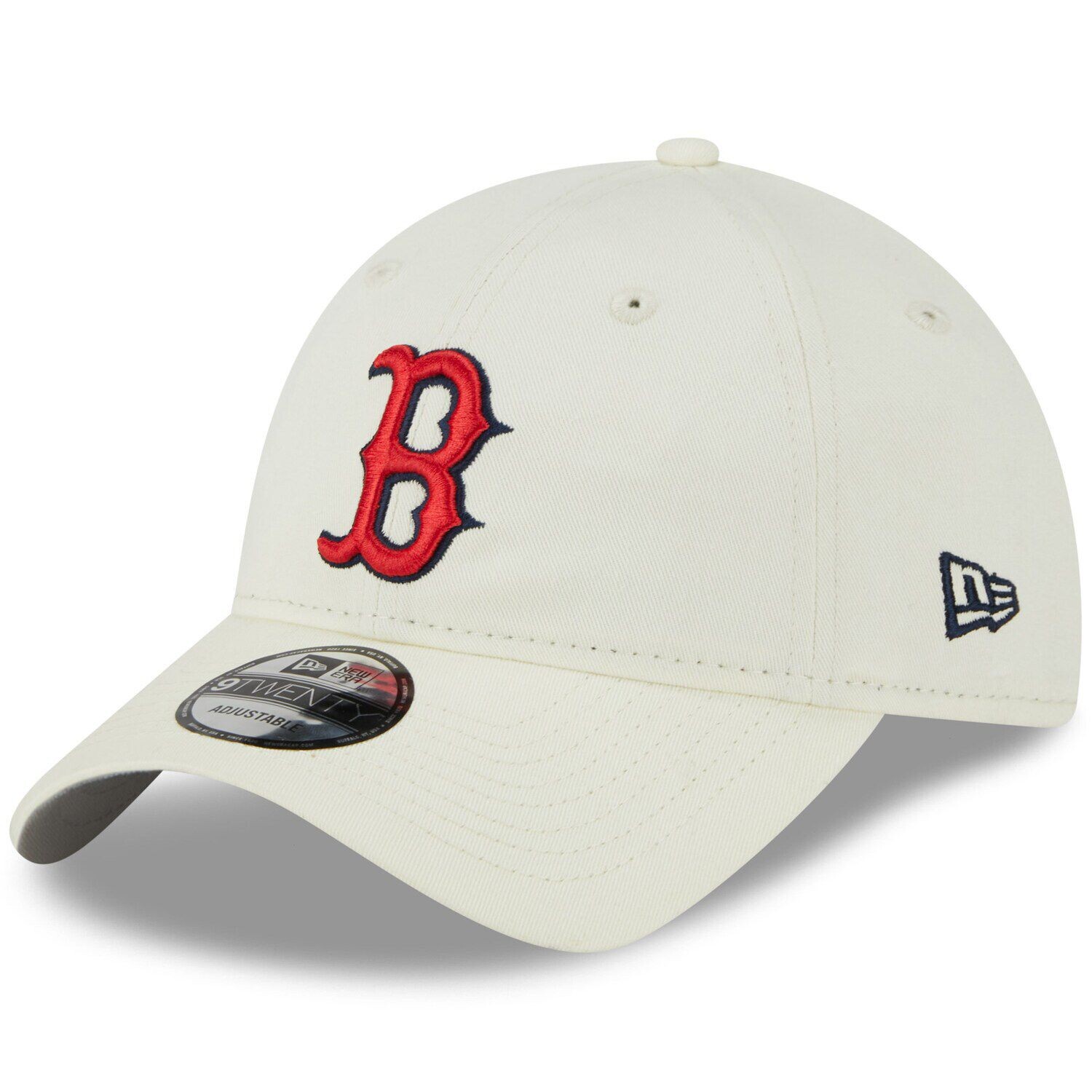 

Мужская регулируемая кепка New Era Cream Boston Red Sox Chrome Core Classic 9TWENTY