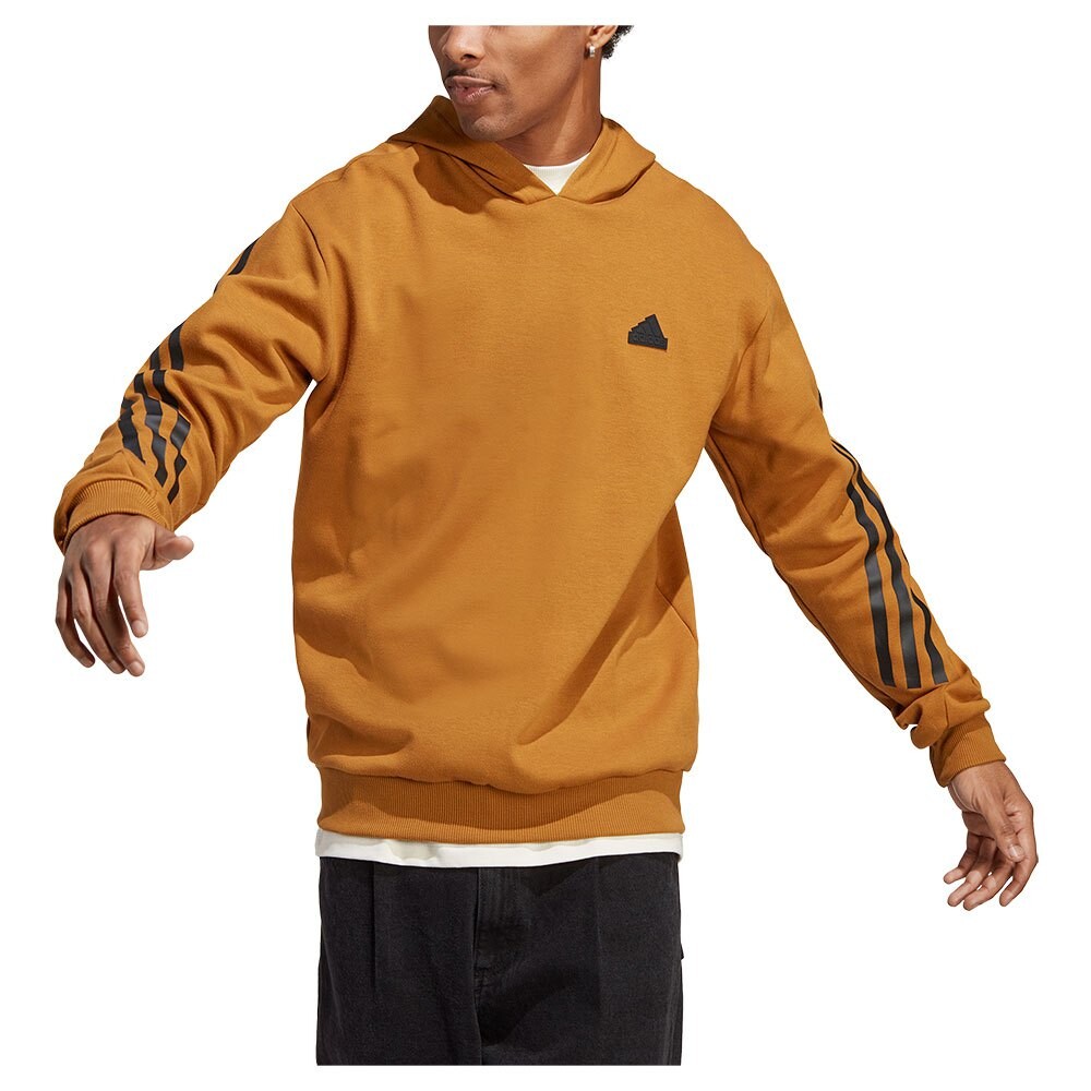 

Худи adidas Sportswear Fi 3S, коричневый