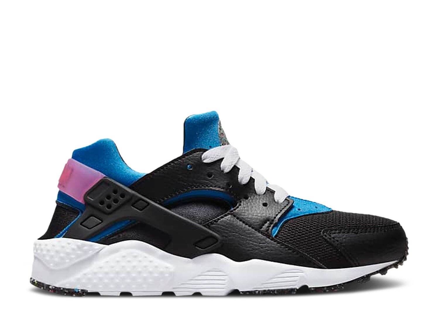 

Кроссовки Nike Huarache Run Gs 'Black Light Photo Blue', черный