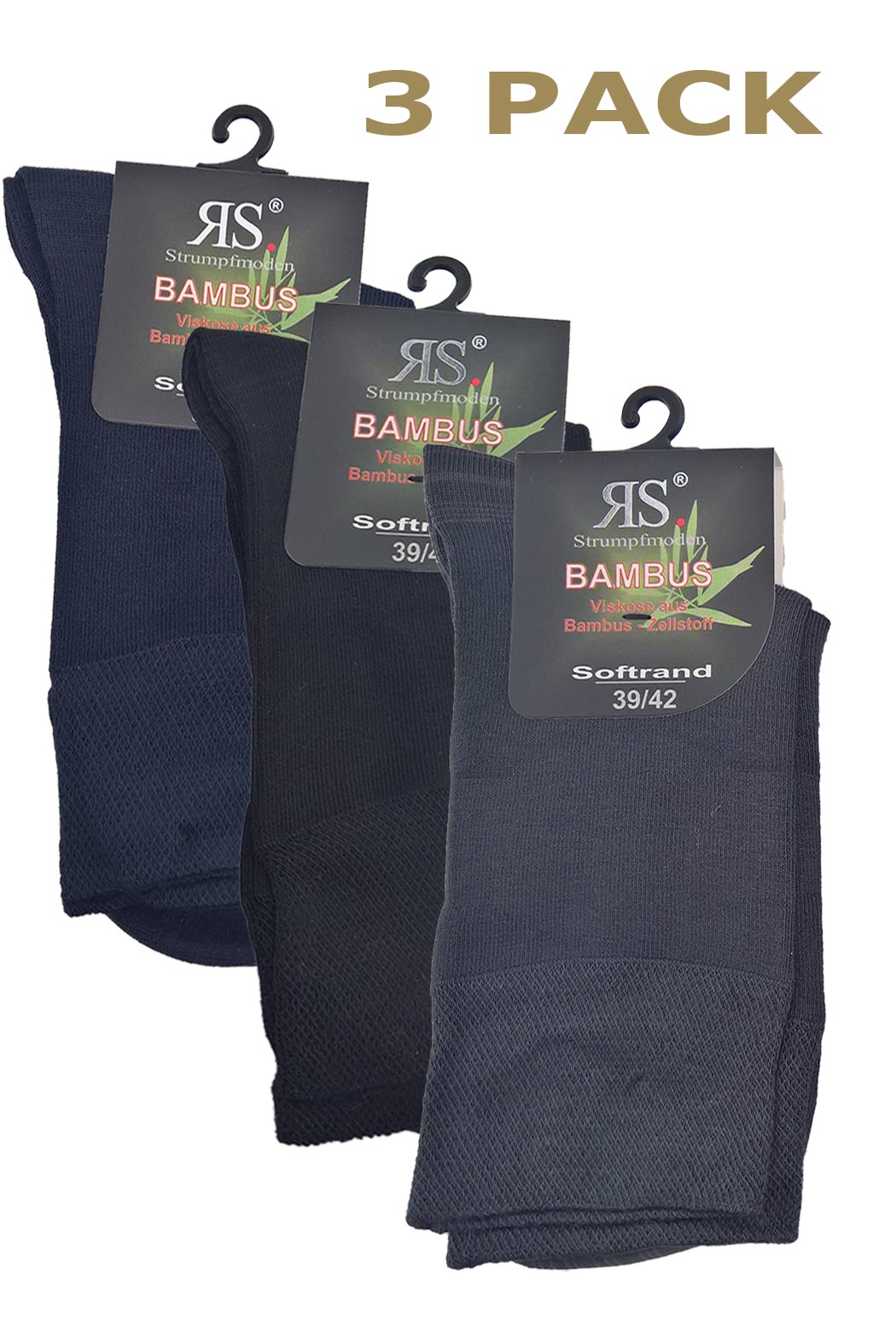 Носки Riese Bambus, цвет Schwarz Grau Blau носки go in kniestrümpfe цвет 2x schwarz grau