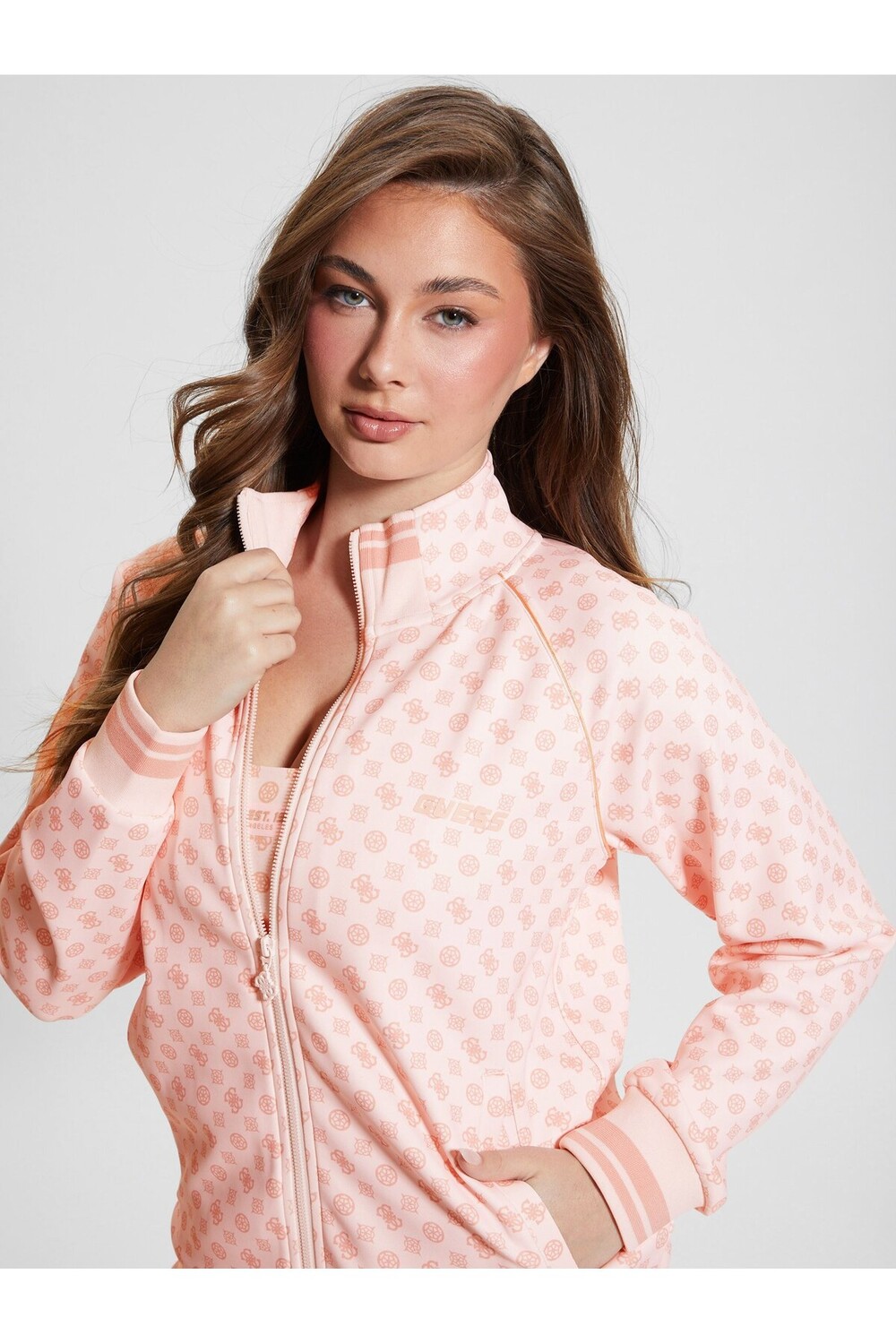 

Женская толстовка для активного отдыха Aggie Guess, розовый