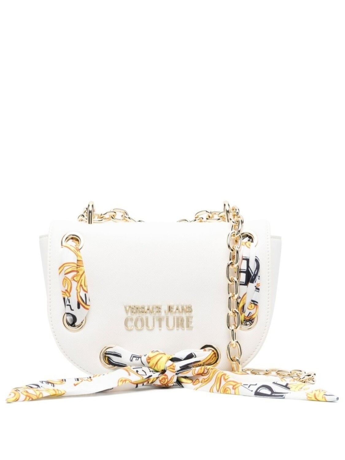 

Versace Jeans Couture сумка на плечо с декором Baroque, белый