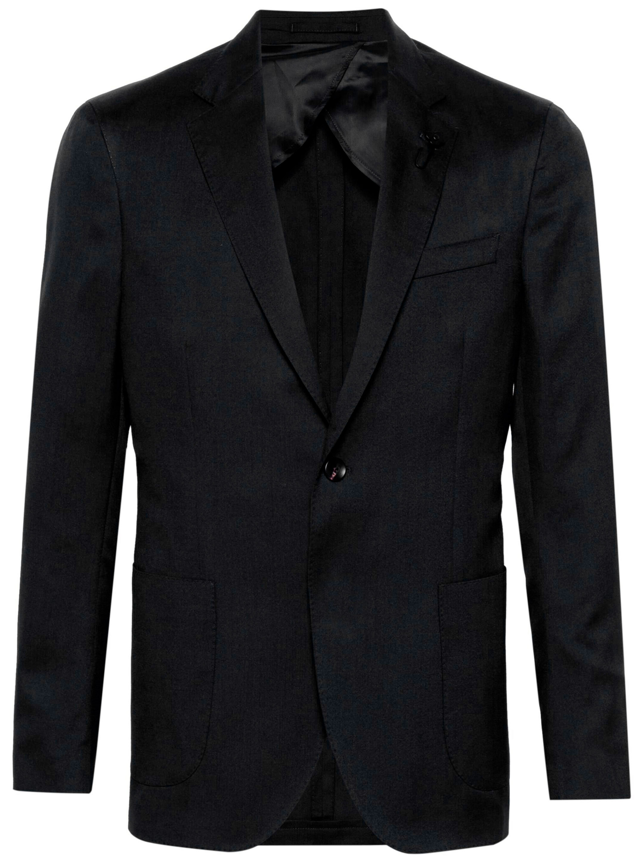 Куртка Lardini Wool, черный