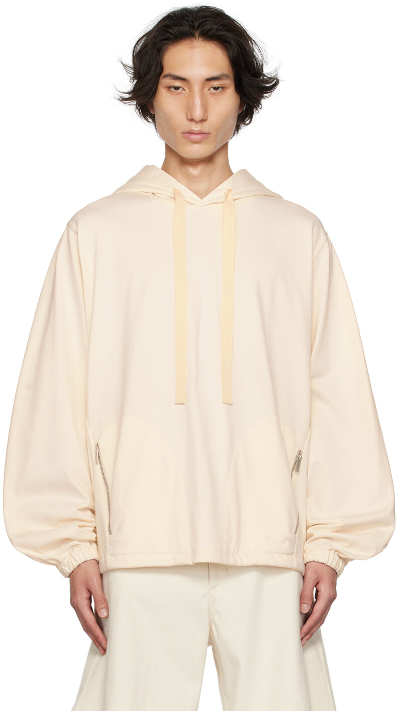 

Off-White худи на шнурке Jil Sander