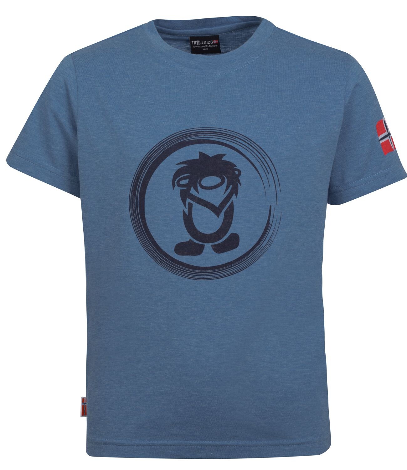 

Футболка Trollkids Trollfjord, цвет Französisch Blau