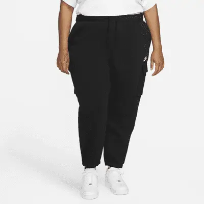

Спортивные брюки Nike Sportswear Club Fleece, черный/белый