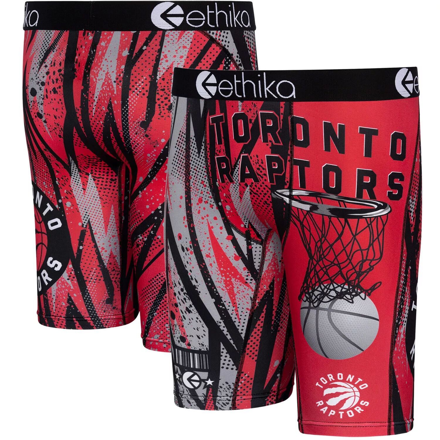 

Классические боксеры Youth Ethika Red Toronto Raptors Unbranded