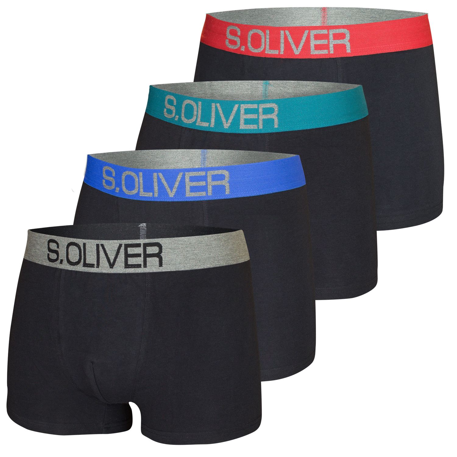 

Боксеры S Oliver Boxershorts 4 шт, черный