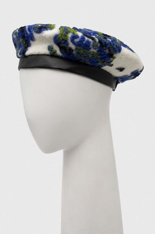 

Берет Кангол из смесовой шерсти Kangol, синий