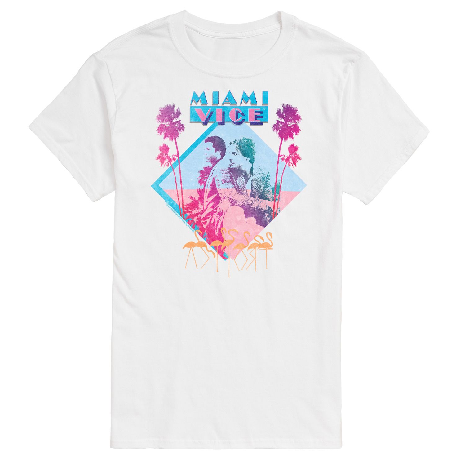 Мужская футболка Miami Vice Licensed Character фигурка funko pop television miami vice – vice tubbs 9 5 см