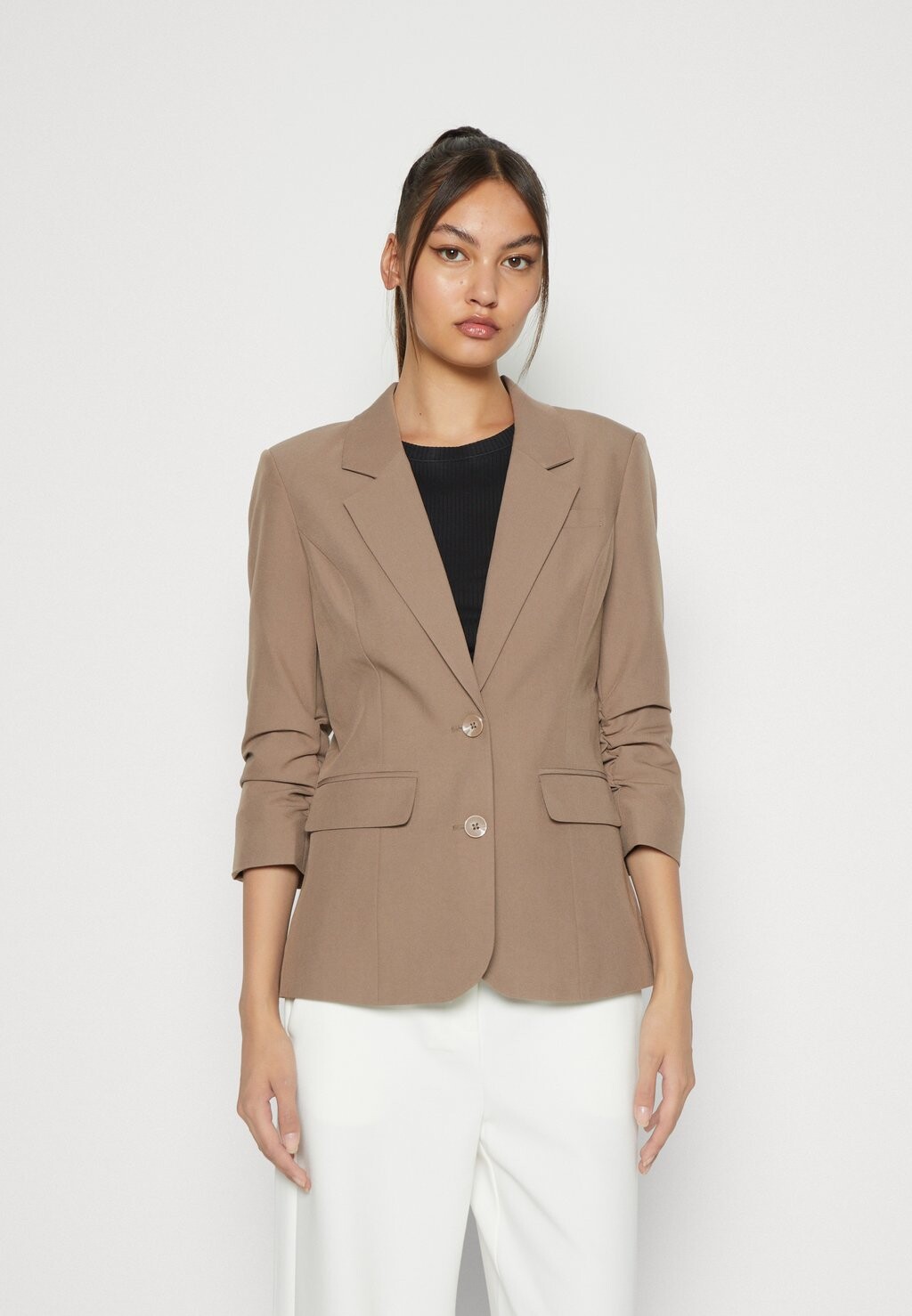

Блейзер Vero Moda VMTESSHARICA 3/4 CLASSIC, цвет brown lentil