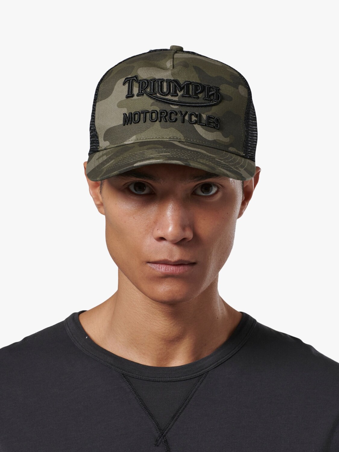 

Кепка Oil Classic Trucker Triumph, камуфляж